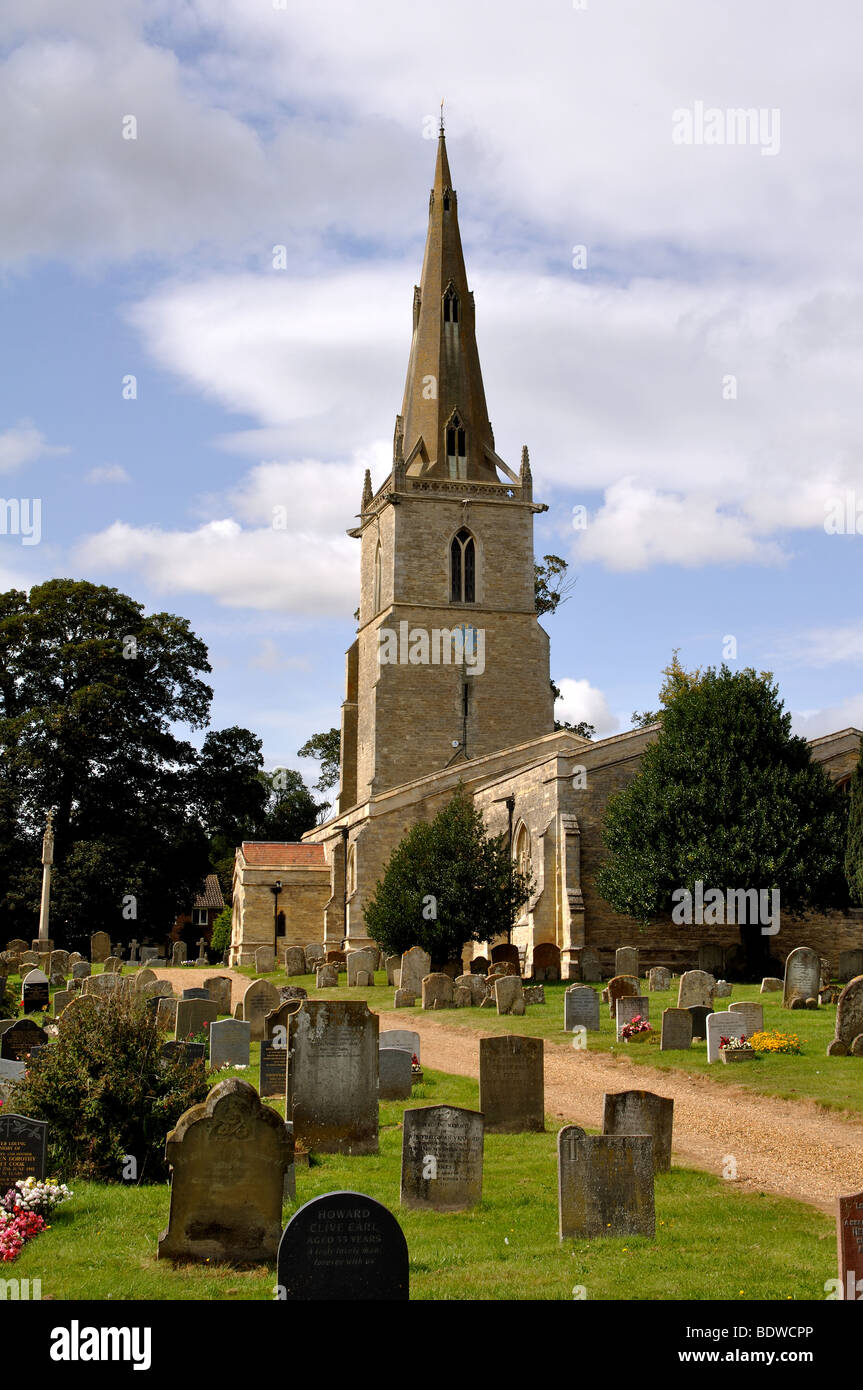 St. Peter`s Church, Sharnbrook, Bedfordshire, England, UK Stock Photo